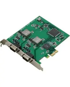 COM-2PC-PE: 2-fach RS232 PCIe Karte, isoliert