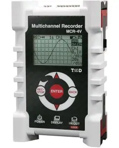 MCR-4V 4-Kanal Datenlogger für Spannung Front