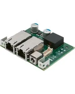 PMX-101: Mini PCIe 2-Port PoE+ GigE-Karte mit DC Jack