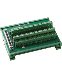 DIN-100S-01 Anschlusskarte mit 100-poliger SCSI-2-Buchse