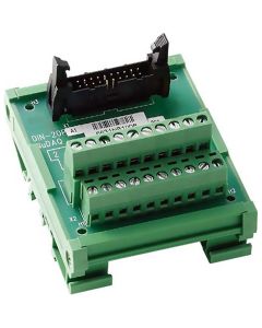DIN-20P-01: Anschlussblock