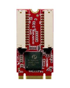 EGPL-22S4-Serie: Netzwerkschnittstelle M.2 2242 zu Dual 2.5 Gigabit-Ethernet LAN horizontale Module (isoliert)