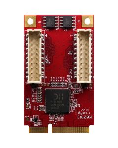 EMPL-22S1-Serie: Netzwerkschnittstelle mPCIe zu Dual 2.5 Gigabit-Ethernet LAN Module (isoliert)