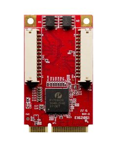 EMPL-22S2-Serie: Netzwerkschnittstelle mPCIe zu Dual 2.5 Gigabit-Ethernet LAN horizontale Module (isoliert)