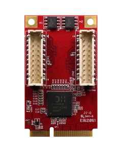 EMPL-G2P4-Serie: mPCIe auf dual GbE PoE+ Module