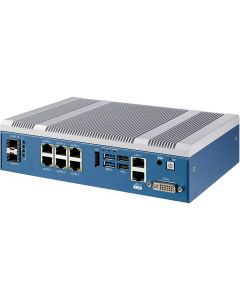 ESP-1000: Lüfterloses 6-Port Ethernet + 2-Port SFP Switch System mit TSN-Support