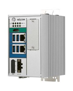 NIFE 105W: Lüfterloser Computer von NEXCOM mit Fieldbus-Erweiterungsslot