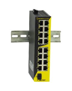 SW-7617: Robuster 16x 10/100 GBit / 1x SFP Ethernet-Switch