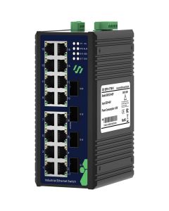 SW3120-4GF: Unmanaged 16-Port Ethernet 10/100Base-T(X) & 4-Port 10/100/1000Base-FX SFP Switch