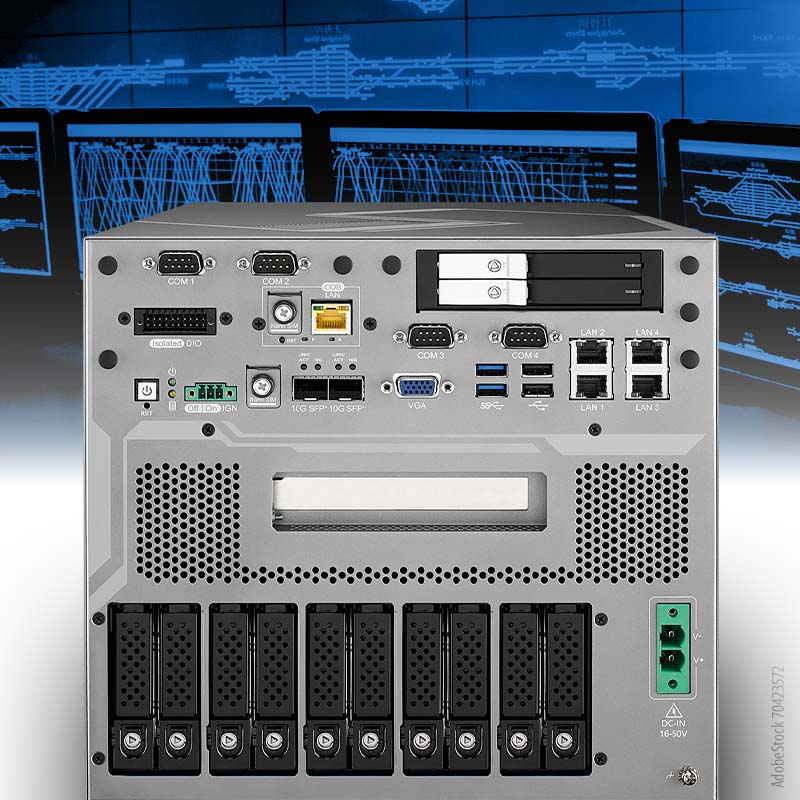 Edge-AI Server für Multimedia & Datenmanagement: ICS-1110S