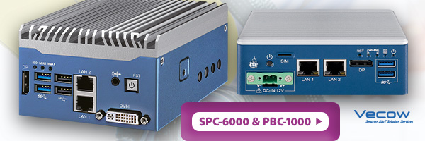 Hoch performante & energiesparende Systeme mit Intel Atom x6000E Prozessoren: SPC-6000 & PBC-1000